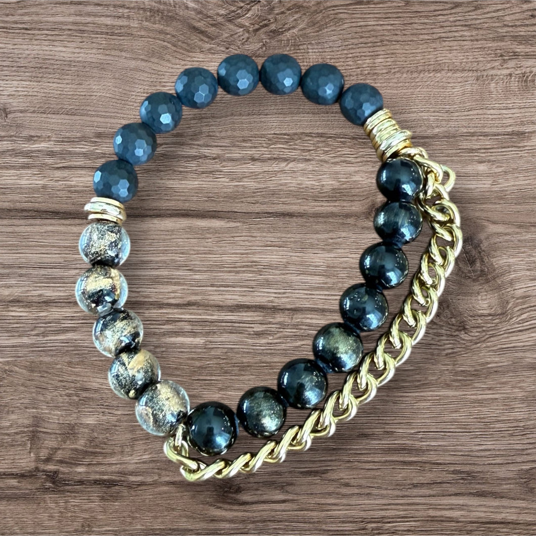 The Painted Gold Bracelet
