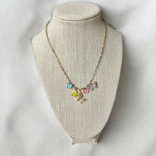 Load image into Gallery viewer, Butterfly Charm Necklace
