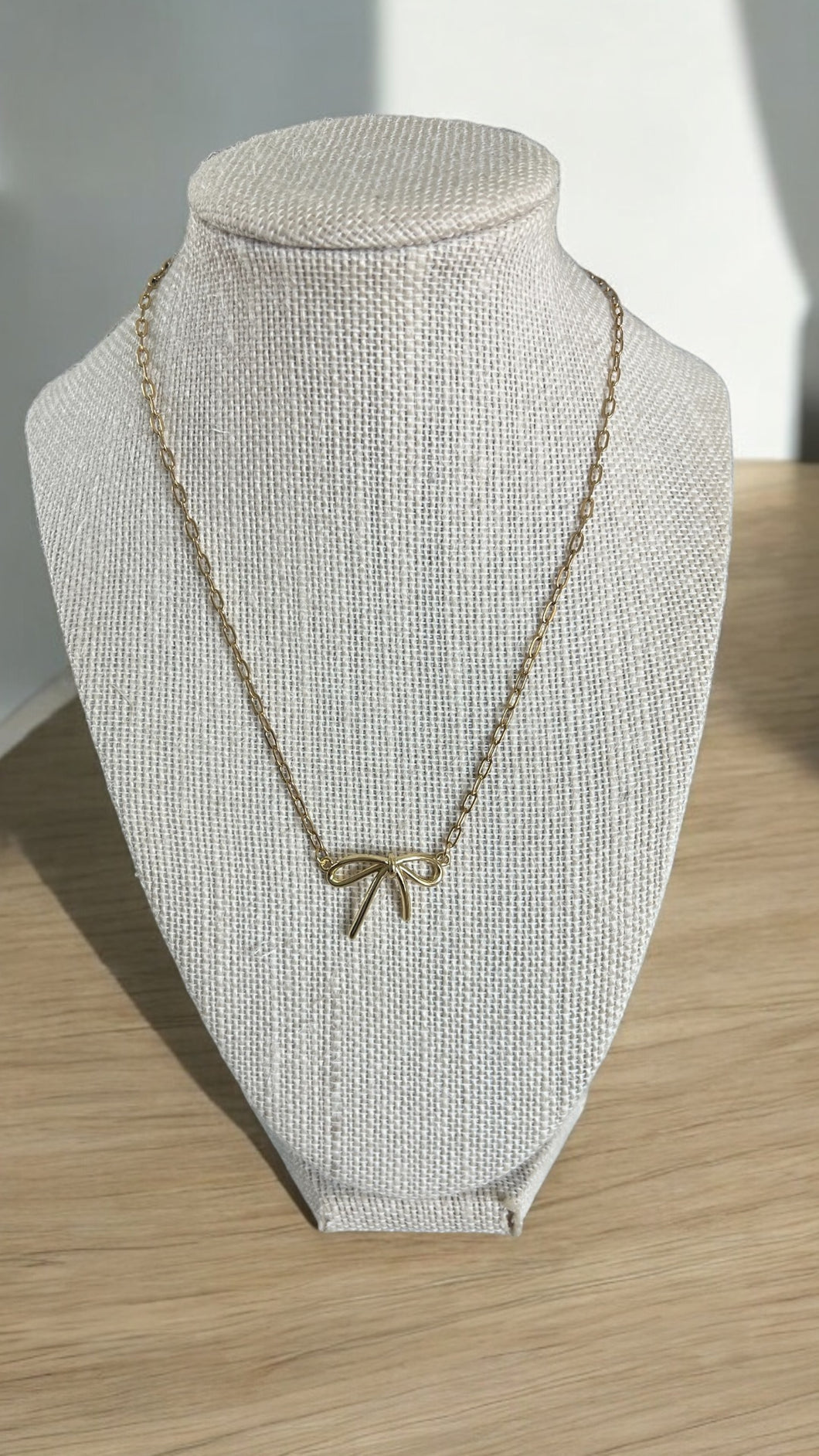 Coquette Bow Necklace