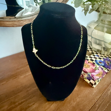Load image into Gallery viewer, Mother of Pearl Butterfly Necklace
