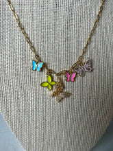 Load image into Gallery viewer, Butterfly Charm Necklace
