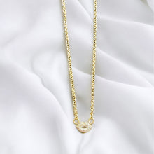 Load image into Gallery viewer, Pave Crystal Lip Necklace
