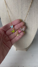 Load and play video in Gallery viewer, Butterfly Charm Necklace
